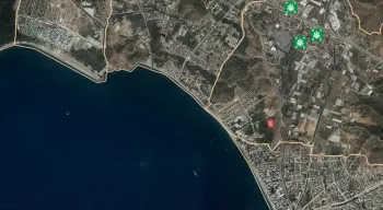قطعة أرض كبيرة متاحة للبيع في كاليس مناسبة لمشروع فندقي.